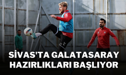 Sivas'ta Galatasaray Hazırlıkları Başlıyor