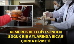 Gemerek Belediyesi'nden Soğuk Kış Aylarında Sıcak Çorba Hizmeti