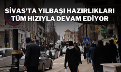 Sivas'ta Yılbaşı Hazırlıkları Tüm Hızıyla Devam Ediyor