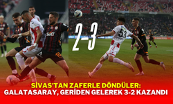 Sivas’tan Zaferle Döndüler: Galatasaray, Geriden Gelerek 3-2 Kazandı