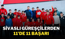 Sivaslı Güreşçilerden 11’de 11 Başarı