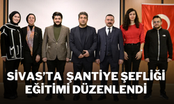 Sivas’ta Şantiye Şefliği Eğitimi Düzenlendi