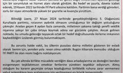 İYİ Parti Sözcüsü Kürşad Zorlu, Partisinden İstifa Etti