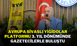 Avrupa Sivaslı Yiğidolar Platformu, 3. Yıl Dönümünde Gazetecilerle Buluştu