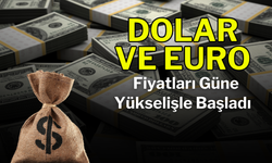 Dolar ve Euro Fiyatları Güne Yükselişle Başladı