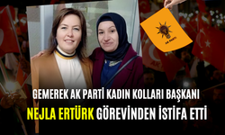 Gemerek Ak Parti Kadın Kolları Başkanı Nejla Ertürk Görevinden İstifa Etti