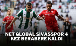 Net Global Sivasspor 4 Kez Berabere Kaldı