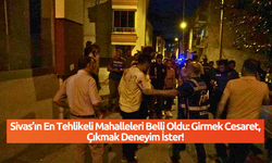 Sivas’ın En Tehlikeli Mahalleleri Belli Oldu: Girmek Cesaret, Çıkmak Deneyim İster!