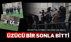 Sivas'ta Futbol Faciası U16 Maçı Üzücü Bir Sonla Bitti