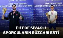 Filede Sivaslı Sporcuların Rüzgârı Esti