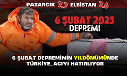 6 Şubat Depreminin Yıldönümünde Türkiye, Acıyı Hatırlıyor