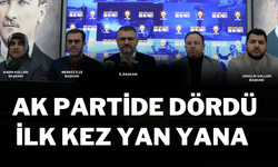 Ak Partide Dördü İlk Kez Yan Yana