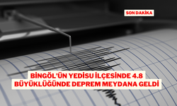 Bingöl’ün Yedisu İlçesinde 4.8 Büyüklüğünde Deprem Meydana Geldi