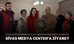 Kangal ve Köyleri Yardımlaşma ve Dayanışma Derneği Başkanı Mustafa Buğra'dan Sivas Medya Center'a Ziyaret