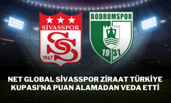 Net Global Sivasspor Ziraat Türkiye Kupası'na Puan Alamadan Veda Etti