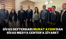 Sivas Defterdarı Murat Aydın’dan Sivas Medya Center’a Ziyaret