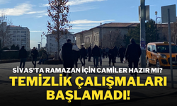 Sivas'ta Ramazan İçin Camiler Hazır mı? Temizlik Çalışmaları Başlamadı!