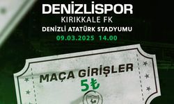 Denizlispor, 5 TL Biletle Taraftarını Maça Davet Ediyor