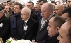 Kemal Kılıçdaroğlu, Muharrem İnce ve Ekrem İmamoğlu, Edip Akbayram'ın Cenazesinde Buluştu!