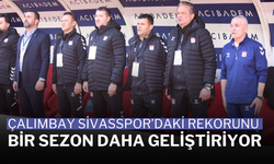 Çalımbay, Sivasspor’daki Rekorunu Bir Sezon Daha Geliştiriyor