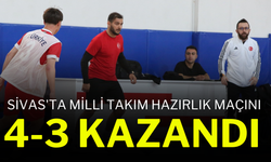 Sivas'ta Milli Takım Hazırlık Maçını 4-3 Kazandı