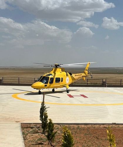 Konya’da Kalp Krizi Geçiren Hasta Hava Ambulansıyla Konya’ya Sevk Edildi