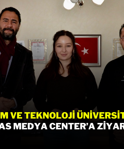 Sivas Bilim ve Teknoloji Üniversitesi’nden Sivas Medya Center’a Ziyaret