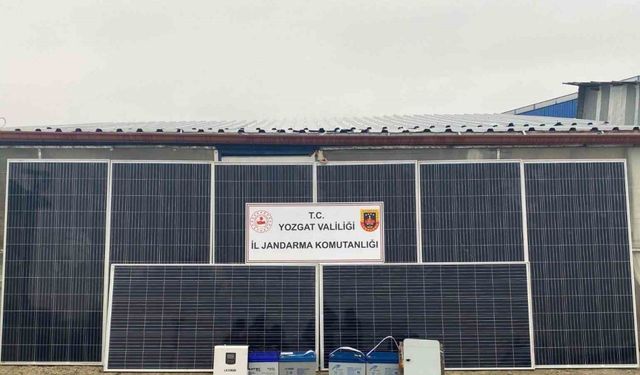 Güneş Enerji Panellerini Çalan Hırsız Tutuklandı