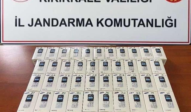 Gümrük Kaçakçılığı ile Mücadelede Başarı! Kırıkkale'de 51 Kaçak Cep Telefonu Ele Geçirildi