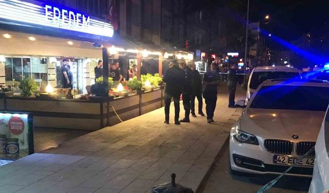 Konya Ereğli'de Pastanede Cinayet: 1 Ölü, 1 Yaralı!