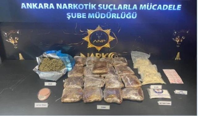 Ankara'da ’Narkogüç’ Operasyonları Kapsamında 3 Şüpheli Gözaltına Alındı!