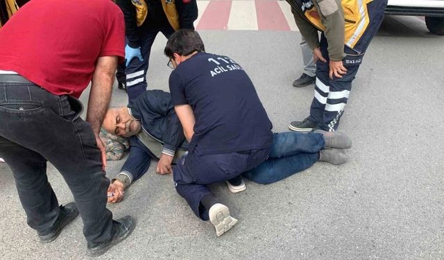 Karaman'da Kamyonetin Çarpması Sonucu Yaşlı Adam Yaralandı