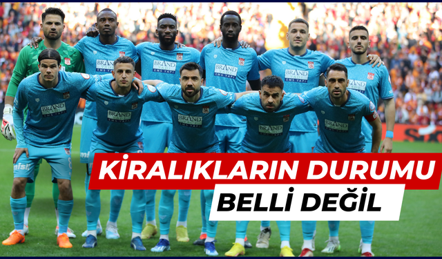 Sivassporda Kiralıkların Durumu Net Değil: Kapacak, Elmas ve Kesgin Yeni Sezonda Yer Alacak mı?
