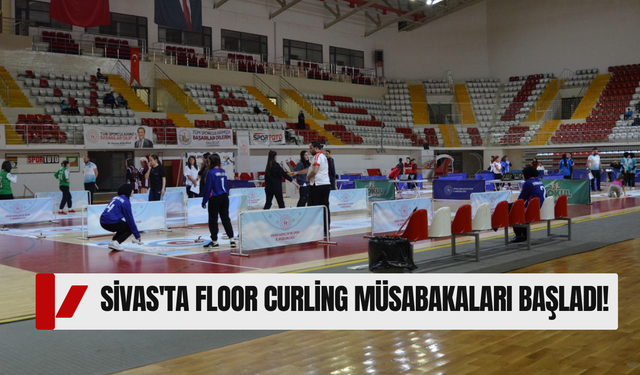 Sivas'ta Floor Curling Müsabakaları Başladı!