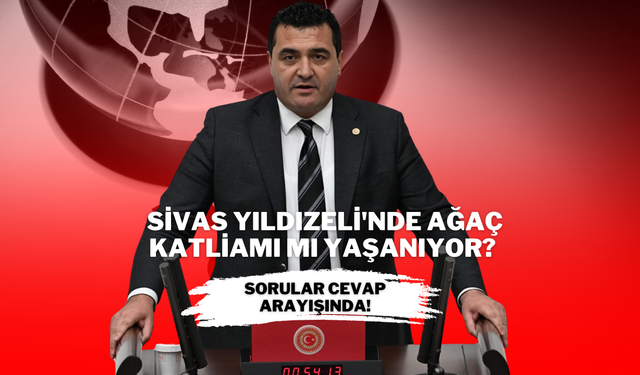 Sivas Yıldızeli'nde Ağaç Katliamı mı Yaşanıyor? Sorular Cevap Arayışında!