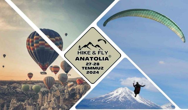 Kapadokya'da Hike and Fly Etkinliği Başlıyor