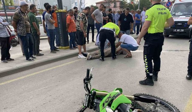 Konya Kulu'da Motosiklet Kazası: 2 Yaralı