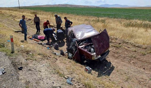 Feci Kaza! Boğazlıyan'da İki Araç Bir Birine Girdi