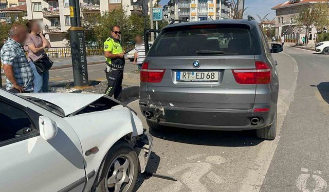 Aksaray’da Trafik Kazası: 2 Yaralı