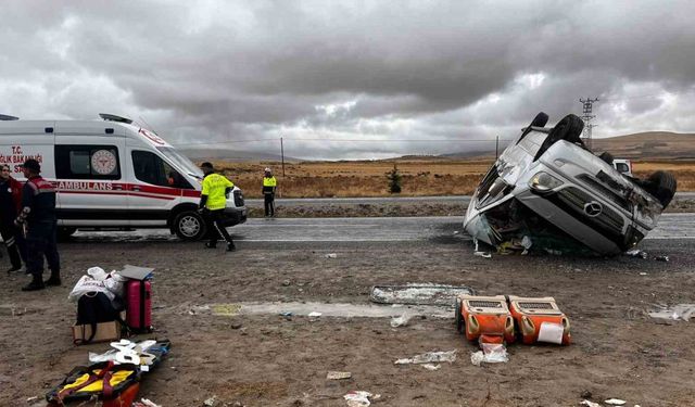 Nevşehir'de Minibüs Kazası: 18 Yaralı