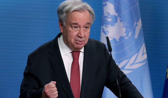 Birleşmiş Milletler Genel Sekreteri Antonio Guterres:''Lübnan, Uçurumun Kenarında"