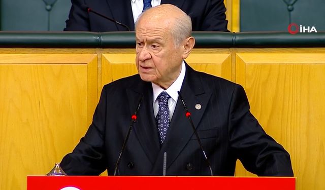 MHP Lideri Devlet Bahçeli’den Önemli Açıklamalar