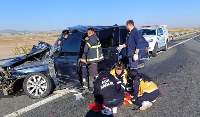 Aksaray’da Trafik Kazası: 3 Yaralı