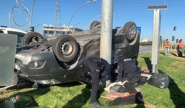 Karaman’da Kavşakta İki Araç Çarpıştı: 3 Yaralı