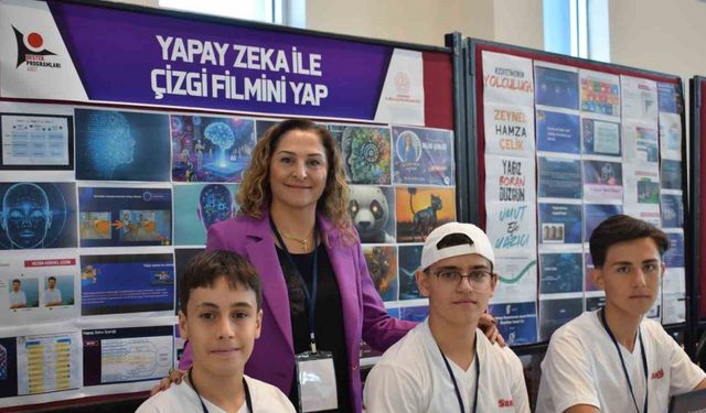 Karaman'da Lise Öğrencilerinin Yapay Zeka ile Çizgi Filmi Büyük İlgi Gördü