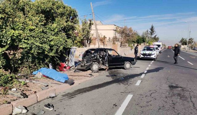 Kayseri'de Feci Kaza :1 Kişi Hayatını Kaybetti