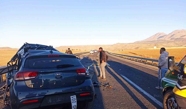 Niğde'de Trafik Kazası: 1 Ölü, 3 Yaralı