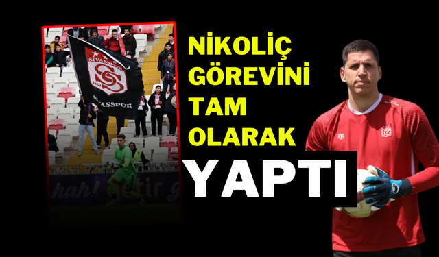 Nikoliç Görevini Tam Olarak Yaptı