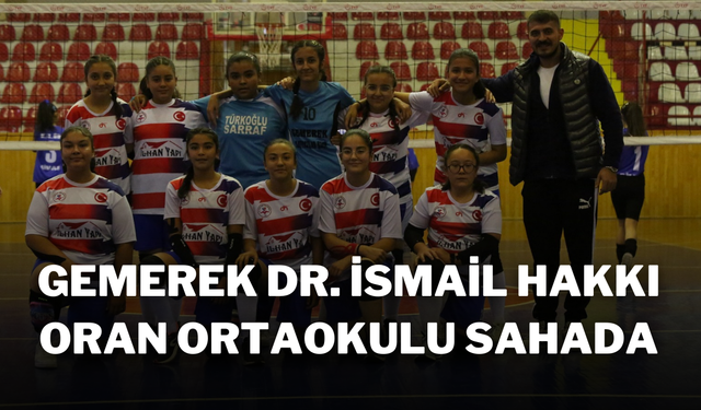 Gemerek Dr. İsmail Hakkı Oran Ortaokulu Sahada