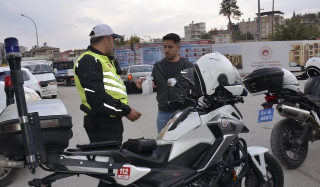 Adıyaman Besni'de Şok Trafik Uygulaması